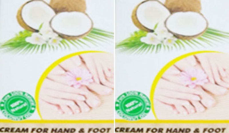 Kem dưỡng da tay chân (làm từ dừa)